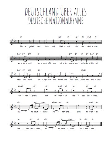 Deutsche Nationalhymne
